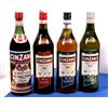 Cinzano PRL) LOT 4 ORIG BOTTIGLIE BOTTLES CINZANO VERMOUTH ROSSO EXTRA DRY BIANCO ITALIA