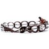 Tamashii Bracciale originale tibetano Tamashii realizzato con pietre naturali CRISTALLO DI ROCCA