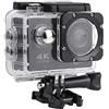 Ejoyous Action Camera, 1080P 4K HD Video Action Cam Videocamera per Sport All'aria Aperta da 2 Pollici Custodia Impermeabile Fotocamera Subacquea con Kit di Accessori di Montaggio