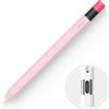elago Cover Classico Compatibile con Apple Pencil (USB-C), Presa Perfetta, Pelle Protettiva, Custodia in Silicone, Supporta l'Attacco Magnetico (Rosa)