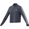 ADIDAS TRAIN-ESSENTIALS 3STRIPES HOODIE Felpa Donna