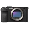 Sony Alpha 7CR | Fotocamera mirrorless full-frame con obiettivo intercambiabile (compatta, 61MP, autofocus in tempo reale, 4K60p), Nero