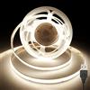 TTWAY Striscia LED COB USB 2M, 5V 4000K LED Striscia con 320LEDs/M, CRI 90+, larghezza 8mm, Striscia LED COB Bianche Naturale per retroilluminazione TV, Specchio, Armadio, Scala, Decorazione Domesticass