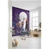 Komar Disney - Carta da parati in tessuto non tessuto, motivo: Frozen Full Moon Hike - dimensioni 200 x 250 cm - cameretta dei bambini, motivo: Frozen Full Moon Hike