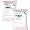 Kalapanta - Perlite per Piante in Vaso, Roccia Vulcanica Naturale per Giardinaggio, Piante da Appartamento, 2L per sacchetto, Confezione Doppia.