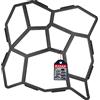 KADAX Forma di Pietra di pavimentazione kadax in plastica, Forma in Cemento, Forma di Forma, Forma della cassaforma, Forma per Pietre per pavimentazione, (49 x 49,5 x 4,3 cm, Campione 4)