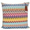 MISSONI HOME CUSCINO PATCHWORK ECOLOGIC antiacaro PIUME NOMITE 60x60cm AMSTERDAM