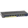 NETGEAR Switch NETGEAR GS108PP Non gestito Gigabit Ethernet 10/100/1000 Supporto Power over Ethernet (PoE) Nero