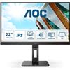 AOC Monitor AOC 22P2Q 22'' FullHD IPS 75 Hz LED Nero