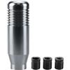 JNNJ Auto Manuale Cambio Stick, Manopola Del Cambio Dell'auto 8.5cm, In Lega Di Alluminio Auto Manuale Cambio Maniglia Manopola Shifter Testa, Per La Maggior Parte Dei Auto(Titanio)