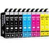 SINOPRINT 603XL Cartucce Compatibili per Epson 603 XL Multipack per Expression Home XP-2100 XP-2105 XP-3100 XP-4100 Workforce WF-2810 WF-2830 WF-2840 WF-2850(4 Nero, 2 Ciano, 2 Magenta, 2 Giallo)