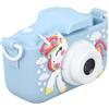 BROLEO Videocamera per Bambini, Videocamera per Bambini con Schermo IPS 1080P da 2,0 Pollici a Conchiglia Carina per Ragazzi e Ragazze per la Casa (Blue)