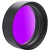 yafa Yctze Filtro telecamera, filtro UHC in lega di alluminio 1.25Filtro UHC Deep Sky ad alto contrasto per oculare telescopico (nero)