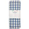 Panini Tessuti, Tovaglia Confezionata quadrata 140x140 cm Quadretti Azzurri - tessuto in misto cotone - per 4 persone