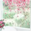 Tanlaby Fiore di Ciliegio Adesivi per Finestre e Porte - Fiori Rosa di Primavera Appesi Vetrofanie Riutilizzabile Doppio Lato Statico Anti-collisione Vetro