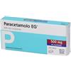 PARACETAMOLO EG 500 mg compresse 20 pz Compresse
