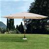 BIZZOTTO SYROS OMBRELLONE 3x4 metri NATURALE 0795425 BIZZOTTO
