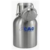 Cao Bottiglia Tappo Lattina 1 Litro, Grigio Inox, H 20 cm