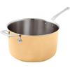 PADERNO WORLD CUISINE Casseruola Alta 1 manico Serie 15600 Rame 3-Ply Ø cm 28 H 16 con contromaniglia