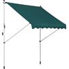 VivaGarden Tenda da Sole da Esterno a Bracci Avvolgibile 200x150 cm per Porta colore Verde - D451D2GN