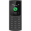 Nokia 105 Telefono Cellulare 4G Dual Sim, Display 1.77 a Colori, Torcia, Nero