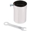 EBTOOLS Db Killer Universale adatto perElerose Universale Terminale Di Scarico In Inox,Silenziatore Tubo Modificato 50 Mm Acciaio Inox Db La Maggio