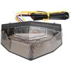 EBTOOLS Faro Posteriore Moto - luce posteriore modificata della fanale posteriore della lampada di coda con il segnale di svolta del freno Luci Fanale LED Luce Stop Fanale