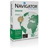 Navigator Carta Fotocopie A4 80gr Risma da 500 Fogli Navigator Copy Paper
