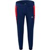 Erima Six Wings Worker Pantaloni Sportivi, Donna, Nero/Arancione, 40