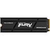 Kingston FURY Renegade 500G PCIe 4.0 NVMe SSD W/ Dissipatore di calore - ottimali per gamer, appassionati e power user- SFYRSK/500G