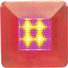 Unitek Super LED Ripetitore ottico spia Rossa IP67 12/24Vcc - UTKRO504NRL