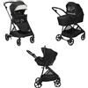 Chicco - Trio Seety Con Kory Essential Isize Etna Black