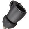 Manfrotto 250SP1 Accessorio per Treppiede, Piedino in Gomma con Puntale Metallico Reversibile, Attacco da 25 m, in Alluminio, Argento
