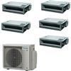 Daikin 5x FDXM25F 5MXM90A(9) Climatizzatore Penta Split Canalizzabile Canalizzato FDXM-F Bluevolution 9+9+9+9+9 Btu