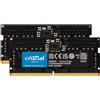CRUCIAL RAM SO-DIMM Crucial DDR5 4800MHz 16GB (2x8) CL40