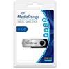 MEDIARANGE Pendrive MediaRange Flexi Drive 8 GB USB A 2.0 nero argento