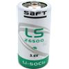 Saft LS 26500 - Batteria al litio Li-SOCl2, 3,6 V