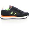 SUN68 Tom Fluo Sneaker - Uomo - Nero