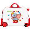 JOUMMA BAGS Dumbo Circus Trolley da Viaggio Cavalcabile Abs 4 Ruote - REGISTRATI! SCOPRI ALTRE PROMO