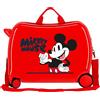 JOUMMA BAGS Mickey Mouse Fashion Trolley Cavalcabile Abs 4 Ruote - REGISTRATI! SCOPRI ALTRE PROMO