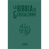 La Bibbia di Gerusalemme. Versione media verde con fascetta
