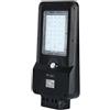 LED ITALIA SRL Armatura Stradale LED SMD 15W con Pannello Solare Colore Nero 4000K IP65 V-TAC 8549