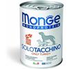 MONGE Monoprotein Solo Dog per cani Tacchino 400 g