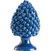 BEVILACQUA PIGNA DECORATIVA, CERAMICA SICILIANA BLU, L - h 35 x L 20 cm