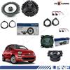 Alpine Kit 4 Casse Altoparlanti Alpine Anteriori 165 e Posteriori 100 mm per Fiat 500