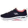 Skechers Go Walk Arch Fit Unify, Sneaker Donna, Navy Coral, 36 EU