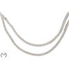 Collana vintage in Argento 800 maglia piatta -54/VE-