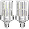 HZSANUE Lampadine LED 32W, 260W Lampadine a Incandescenza Equivalenti, 3600Lm, 6000K Luce Bianca Fredda, E27 Vite Edison, Confezione da 2