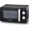 Severin MW7781 Fornetto a Microonde Nero 17 Litri Con funzione Grill 2 in 1 , 9 Livelli di cottura