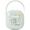 SUAVINEX EXCLUSIVAS RIMAR SL Scatolina Porta Succhietto Walk In The Park Verde Suavinex 1 Pezzo